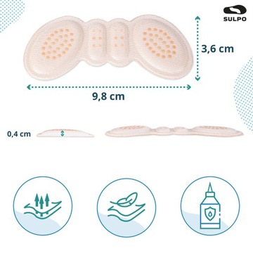 Набор подпятников из пеноматериала для обуви