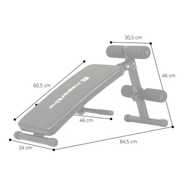 НАКЛОННАЯ Скамья STRONG для упражнений со штангой