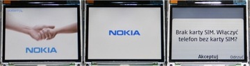 NOKIA ASHA 302 201 200 c3 LCD WYŚWIETLACZ ORYGINAŁ