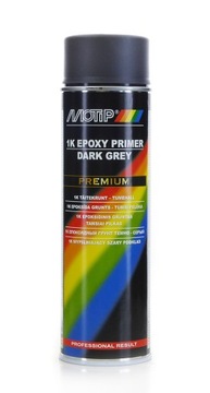 MOTIP EPOXY PODKŁAD EPOKSYDOWY CIEMNY SZARY 500ML
