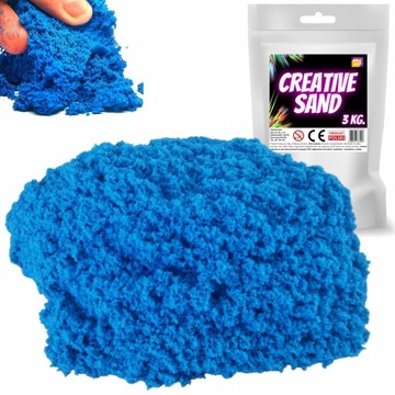 Piasek Kinetyczny - Creative Sand Morski 3 kg.