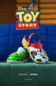 crocs klapki męskie chodaki classic 209545 Toy Story Buzz 43-44 M10
