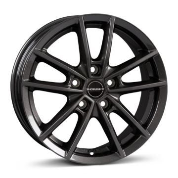 Nové Německé hliníkové ráfky Borbet W 18x8,0 5x112 ET44 66,5 Mag