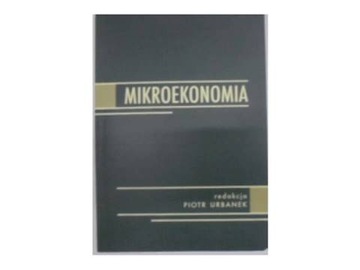 Mikroekonomia - red P.Urbanek