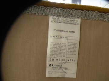 Стилизованное пианино KIMBALL, производство США.