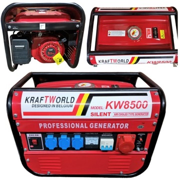 AGREGAT PRĄDOTWÓRCZY GENERATOR 5.5KM 380V/230V/12V