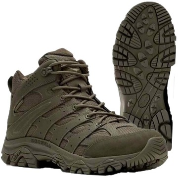 Buty wojskowe MERRELL MOAB 3 MID TACTICAL Oliwkowe
