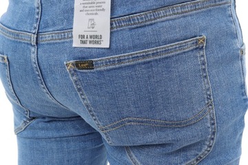 LEE DAREN ZIP spodnie męskie proste jeans W38 L34