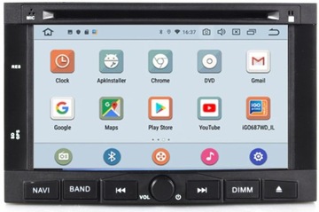 РАДИОНАВИГАЦИОННОЕ PEUGEOT PARTNER ANDROID 64 ГБ+КАМЕРА
