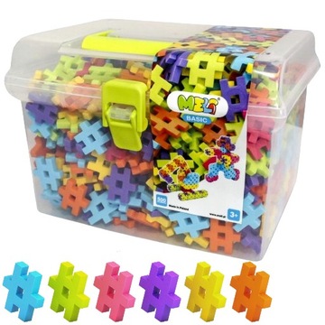 KLOCKI KONSTRUKCYJNE MELI Basic Travel Box 500 el.