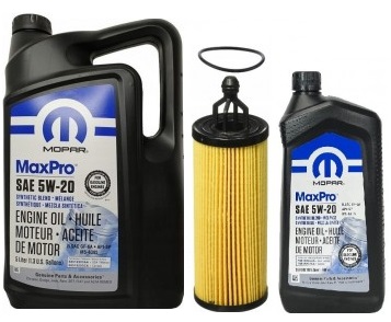 MOPAR 5W20 6L + FILTR DODGE CHARGER 3,6 2014-2022