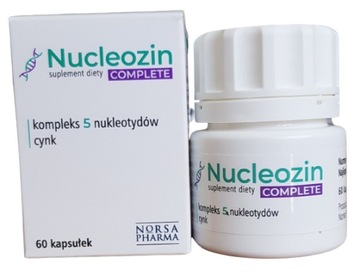 Urydyna 100mg z cynkiem 15mg 60kap Nucleozin