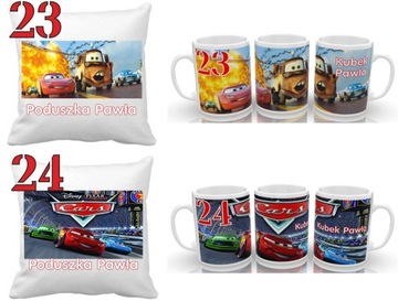 Cars Cars Cushion Set+кружка+назвать много дизайнов