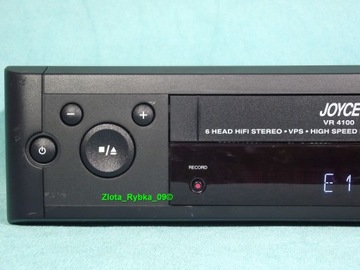 6-головочный Видеомагнитофон JOYCE / PHILIPS STEREO SP/LP ДИСТАНЦИОННОЕ ПОЛЬСКОЕ МЕНЮ ГАРАНТИЯ