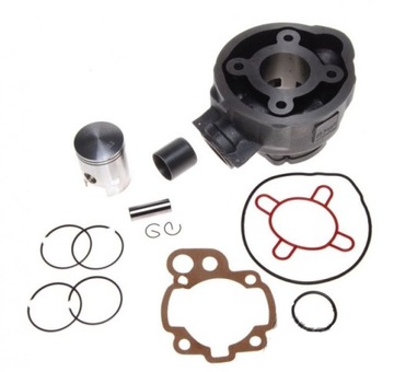 CYLINDER MINARELLI AM6 50 APRILIA RS 50 YAMAHA TZR 50 DT 2T TŁOK USZCZELKI