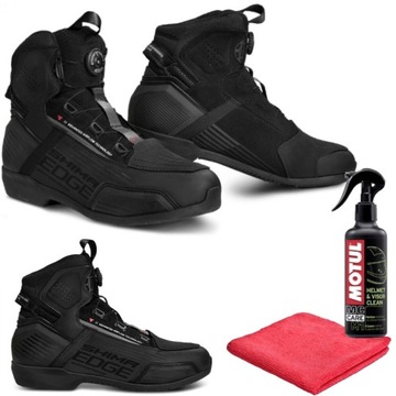 Buty motocyklowe SHIMA EDGE WP Black 42