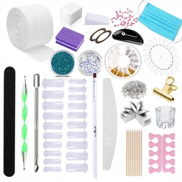 Набор для ногтей АКРИЛОВЫЙ ГЕЛЬ 2х30г Lakier LAMP