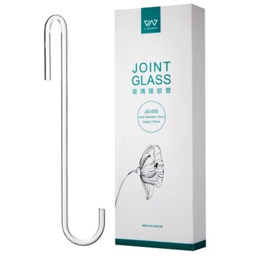 VIV Joint Glass Szklana J-rurka złączka 12mm