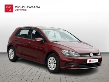 Volkswagen Golf VII Hatchback 3d Facelifting 1.0 TSI 110KM 2019 Volkswagen Golf VATmarza Pierwszy wl. serwisowany niski przebieg ASO LED, zdjęcie 2