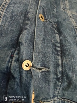 8/199 Pepe Jeans Niebieska kurtka jeansowa r.XL