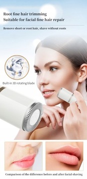 Электрический женский эпилятор для удаления волос Lady Sha