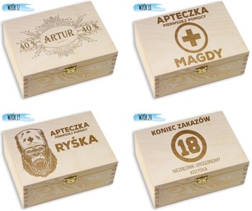 Подарок на день рождения Коробка с необходимыми предметами 18 30 40 50 60