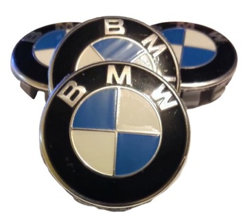BMW DEKIELKI KAPSLE ZNACZKI DO ALUFELG 68mm/64mm
