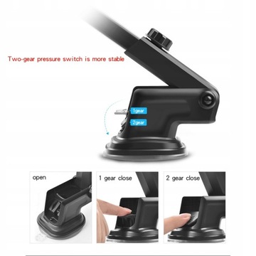 Автомобильный держатель для телефона на длинном плече.