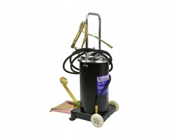 Ножной смазочный пистолет с педалью 15л + шланг 4м