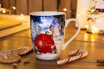 SUPER Prezent na Święta ŁADNY ZESTAW Kubek Czekola