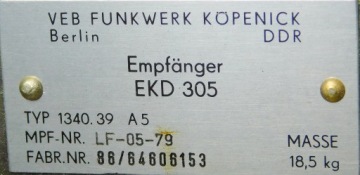 Оригинальный динамик 8 Ом радиоприемник RKD 300 RFT DDR 24]G12