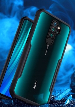 Бронированный чехол Beetle для Redmi Note 8 Pro + стекло 5D