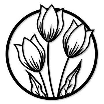 АЖУРНАЯ КАРТИНА ТЮЛЬПАНЫ УКРАШЕНИЕ НА СТЕНЫ ЦВЕТАМИ