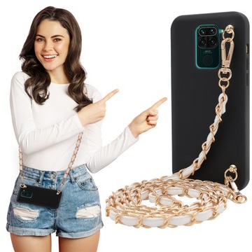 Etui Matowe BLINK Czarny do XIAOMI REDMI NOTE 9