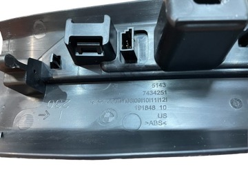 LISTWA PROGU + OSŁONA PROGU TYŁ LEWA BMW X6 G06