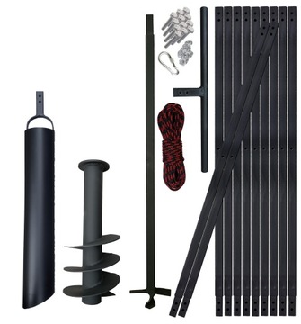 Wiertnica ręczna do studni 180mm 12m szlamówka 110