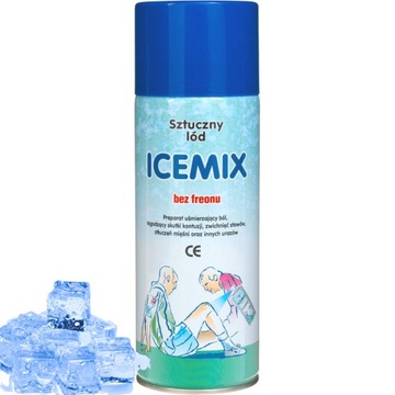 SZTUCZNY LÓD SPRAY ZAMRAŻACZ ICE MIX 400ml