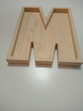 Деревянные буквы в технике 3D декупаж высотой 40 см.