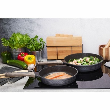 БОЛЬШАЯ СКОВОРОДА ЛЮКС с каменным покрытием Starke Pro