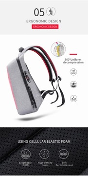 Противоугонный рюкзак T-B3335 15,6