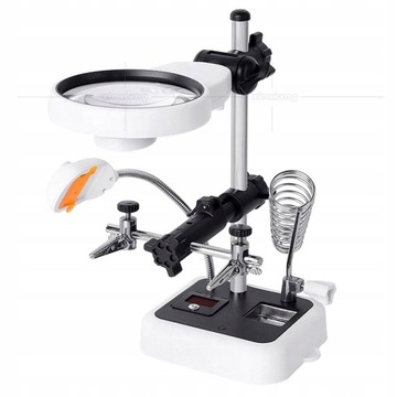 Lupy do lutowania Lampa na biurko 6 LED