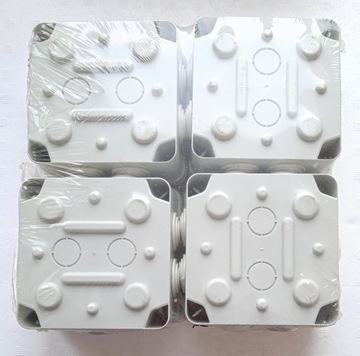 Коробка для поверхностного монтажа IDE EV111 8300 55DS111 113x113x64 7 сальников IP54