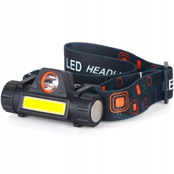 Светодиодный налобный фонарь с магнитом