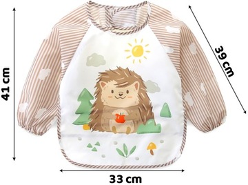 ФАРТУК-КОМБИНЕЗОН С РУКАВАМИ, ЗАЩИЩАЮЩИЙСЯ НА ЗАЛИВКЕ ДЛЯ РАСШИРЕНИЯ ДИЕТЫ