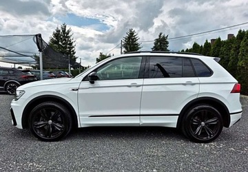 Volkswagen Tiguan II SUV 2.0 TDI 190KM 2020 Volkswagen Tiguan R-LINE 4MOTION DSG Navi Led 3xKlimatronik 2xPDC Alcantar, zdjęcie 7