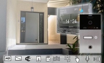 Зеркальный видеодомофон 5TECH монитор 10