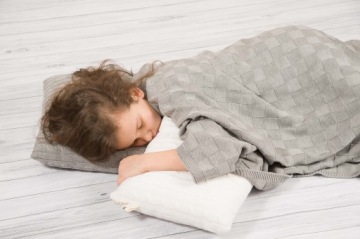 Детское одеяло 100/75 MoloMoco Rabata светло-серое