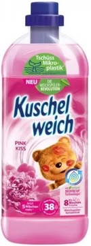 Kuschelweich różowy płyn płukania 1L Pink Kiss
