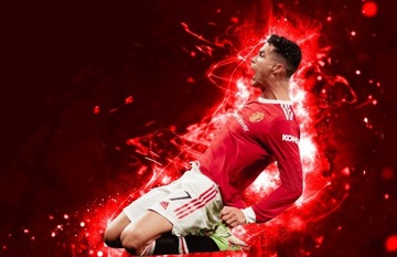CRISTIOANO RONALDO Naklejka ścienna 80 cm K601