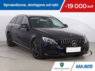 Mercedes Klasa C W205 2017 Mercedes C C 200 d, Automat, Skóra, Navi, Klima